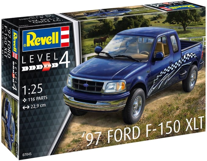 Revell 67045 ’97 Ford F-150 XLT – 1:25 Modelset – Automodel Bouwpakket