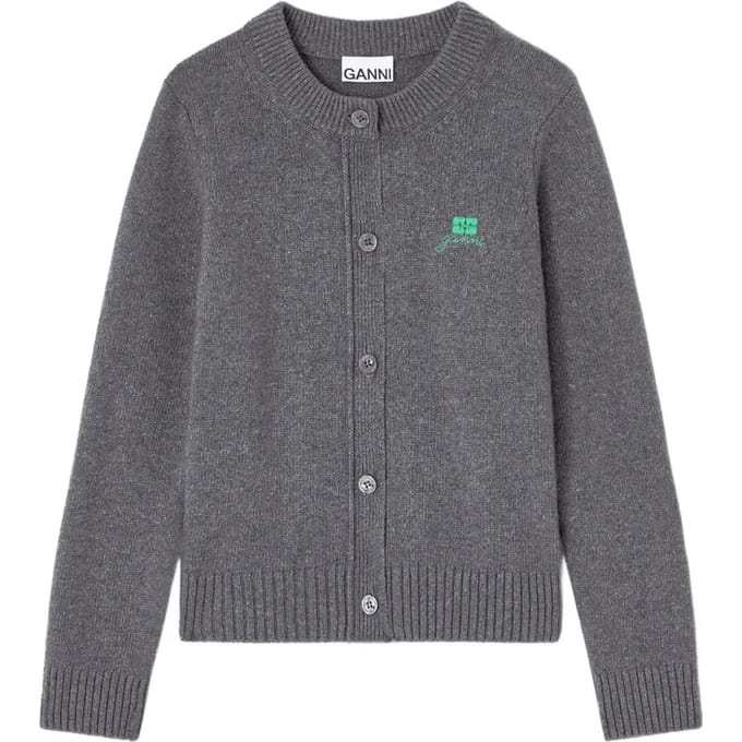 Ganni Shirts Grey