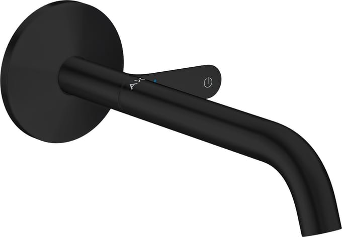 Axor One - Inbouw wastafelkraan, mat zwart 48112670