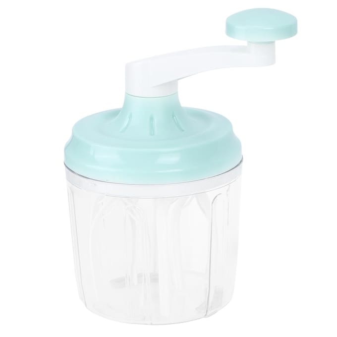 1200mL Handmatige Eierklopper Mixer Handzwengel Eierroom Gard Keuken Bakbenodigdheid white