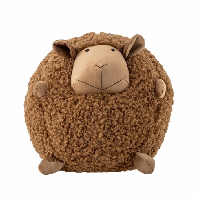 Bloomingville Knuffel Schaap Rubert Bruin