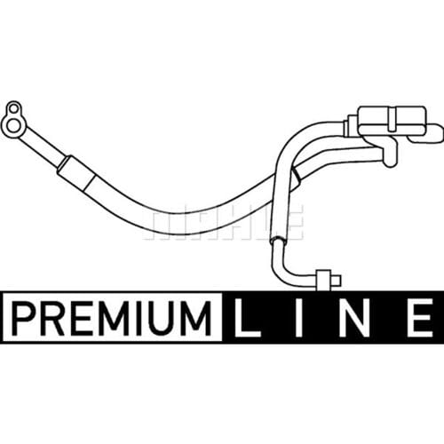 Hoge-, lage drukleiding, airconditioner MAHLE AP 74 000P