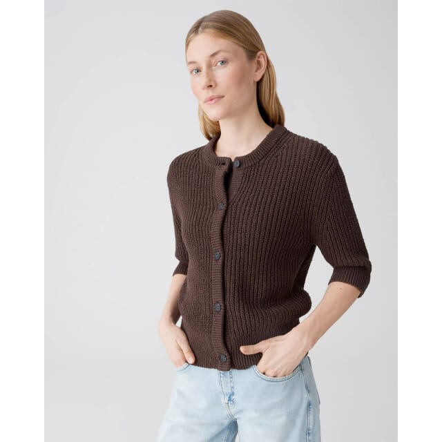 Gebreid shirt met 1/2-mouwen model 'Donousa'