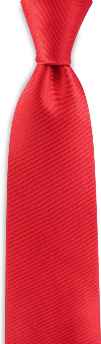 JB Collection - Stropdassen - stropdas rood smal - rood