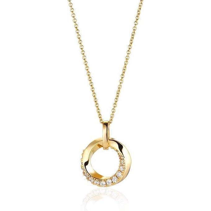SIF JAKOBS FERRARA Necklace SJ-P1211-CZ-SG38-45