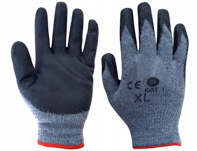 Werkplaatshandschoenen Dragon maat 10 XL, met rubber coating