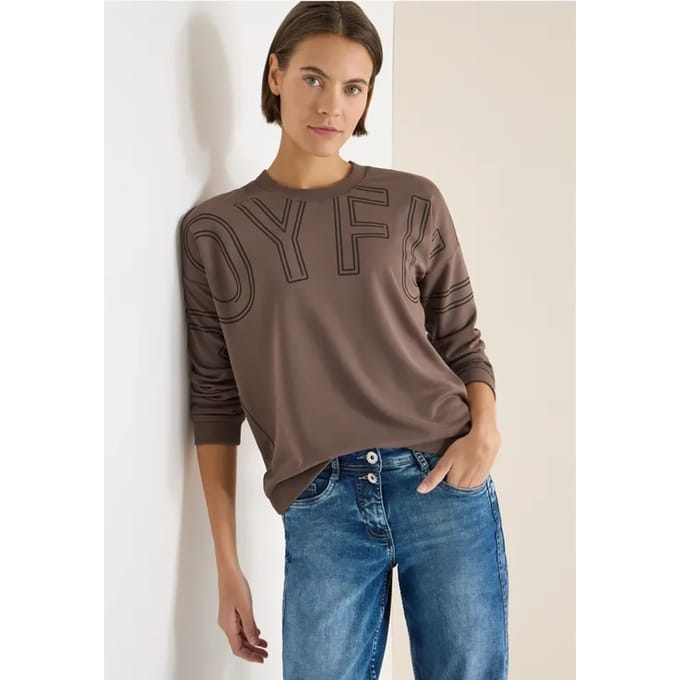 Shirt met print aan de voorkant