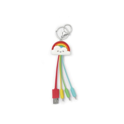 Legami multi 4 in 1 usb lader - regenboog