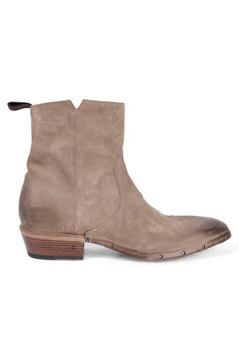 John Varvatos Ludlow Sole Stud Western Boot Brownstone Taglia: 9.5 | Stivali Outlet | Uomo | Marrone