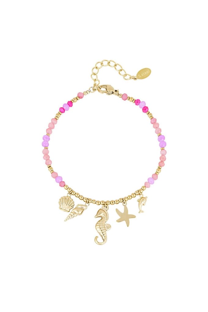 Armband dolphin dream Fuchsia