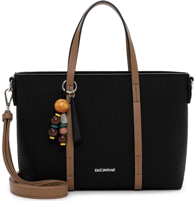 EMILY & NOAH Shopper E&N Johanna ( 65493 ) - Dames handtassen - black 100