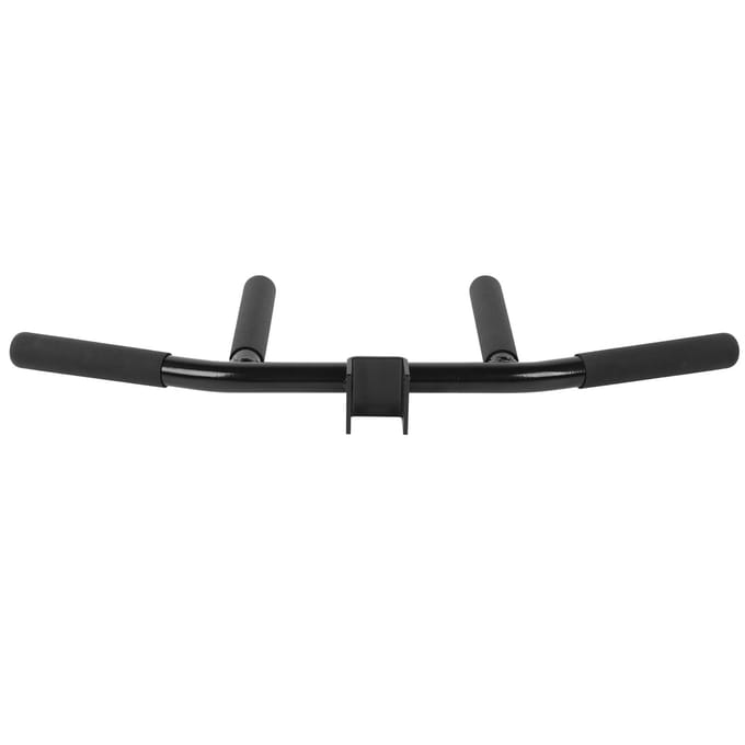 Halter T-bar Roeigreep Core Krachttraining Gym Fitness Hulpstuk Dubbele Greep Positie gray