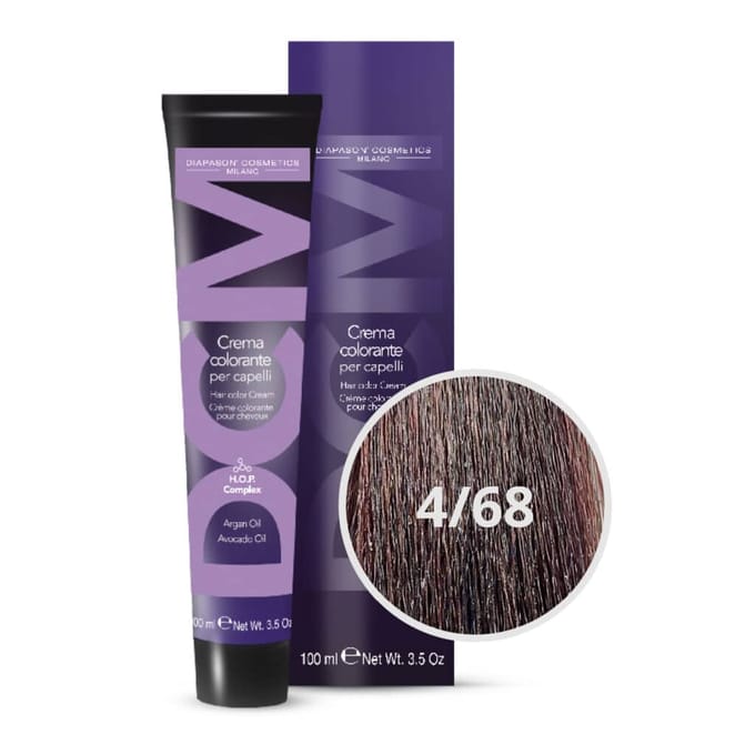 DCM Hair Color Cream 4/68 100ml