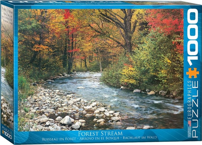 Eurographics - Bosbeek [Forest Stream] - 1000 stukjes 68×48cm (b×h) - Legpuzzel