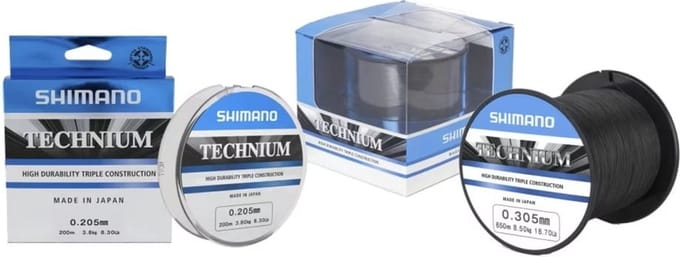 Shimano Technium 200m 0.30mm Trans Black
