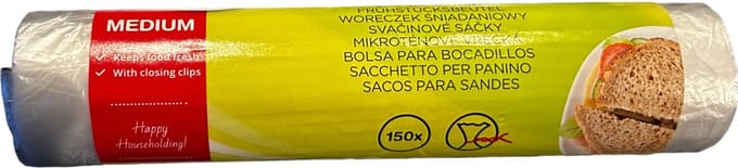 Dumil Boterhamzakjes - Sandwich Bag - 19 x 26 cm - 150 stuks per rol - 1 stuk