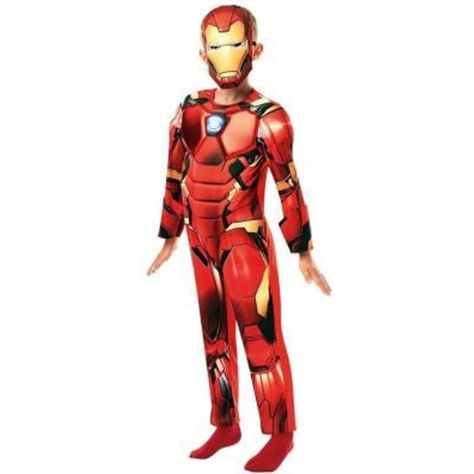 Avengers AVG Iron Man Deluxe M Feestkleding