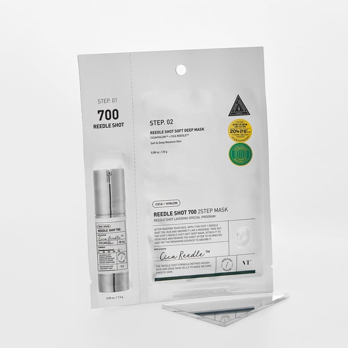Maskers Masker voor microneedling VT REEDLE SHOT 700 in 2 stappen, 25 g