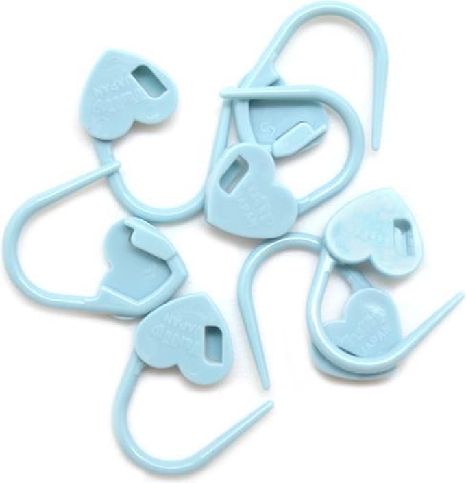 Tulip stitchmarkers blauw