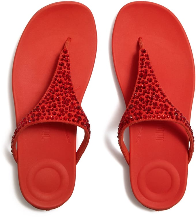 FitFlop FitFlop Solay Mixed-Crystal Toe-Post Sandals - Maat 37