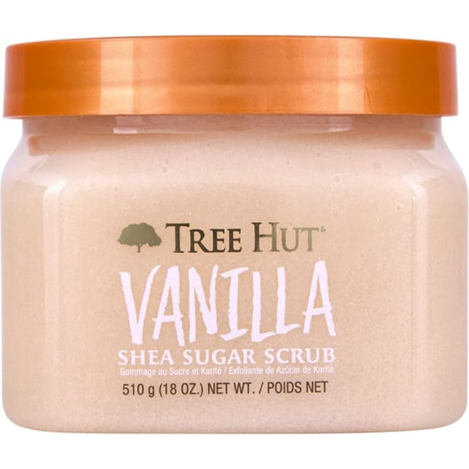 Tree Hut Shea Sugar Vanilla & Jasmine Body Scrub - Lichaamsscrub - Bad & Douche - Exfoliating - 510g
