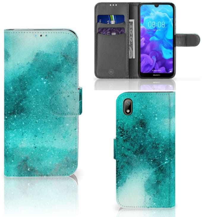Hoesje Huawei Y5 (2019) Painting Blue