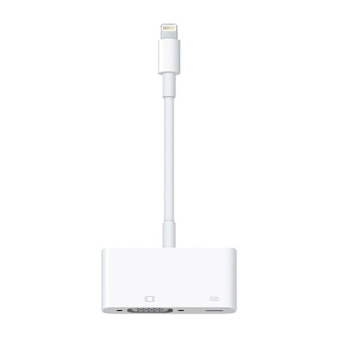 Apple Lightning naar VGA-multipoort adapter - Wit