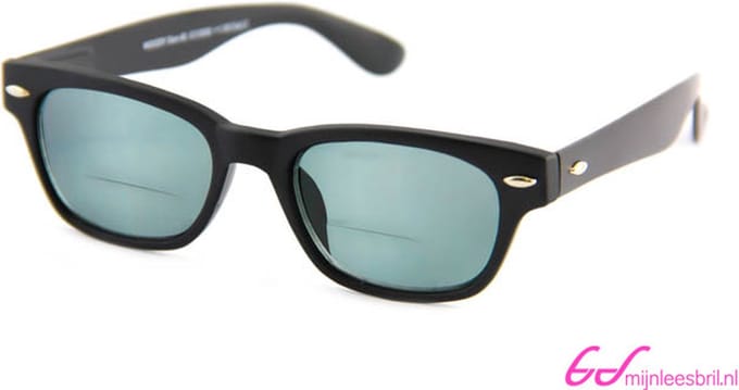 INY Woody Bifocaal - Zwart +1.50 - Leeszonnebril