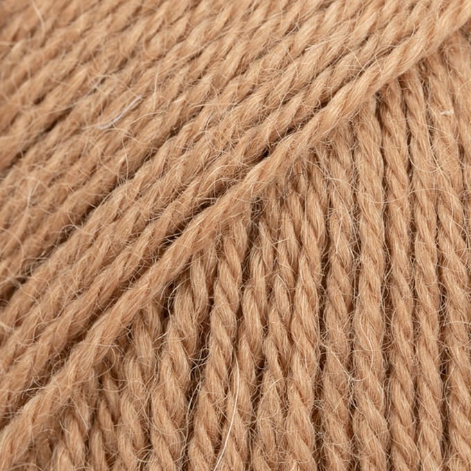 DROPS Alpaca Uni Colour - 9031 amandel - Wol Garen