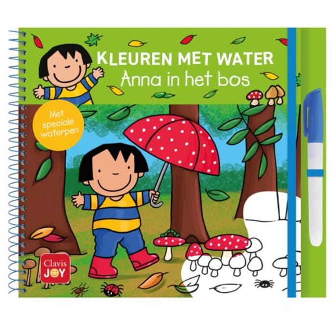Kleuren Met Water. Anna In Het Bos