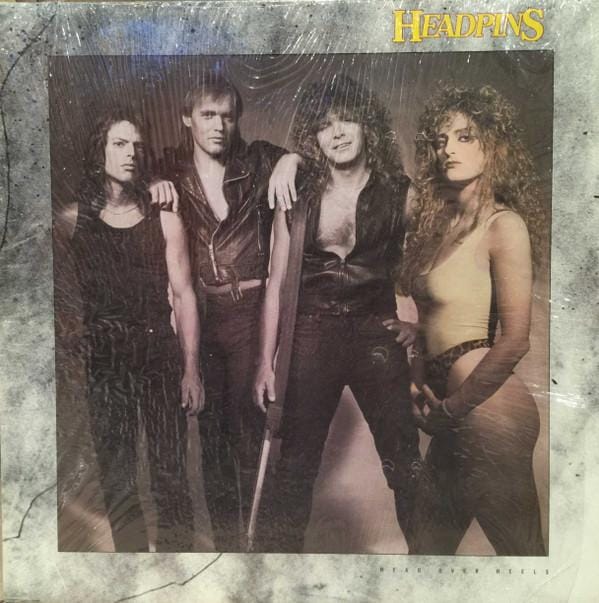Disque vinyle HEADPINS - Head Over Heels MCA5630 MCA Records 1985 Canada Rock Occasion gray