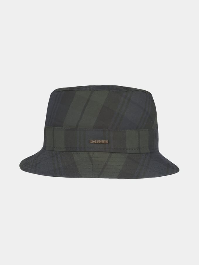 Desmond - Katoenen wax bucket - Marine blauw