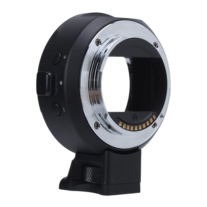 VILTROX EFE5 Autofocus Lensadapter voor OLED EF EFS Lens naar NEX Mount voor Sony A9 A7 gray