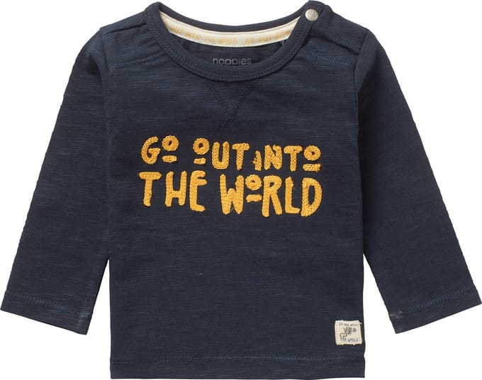 Noppies T-shirt Tilburg Dark Sapphire Jongens - Maat 56