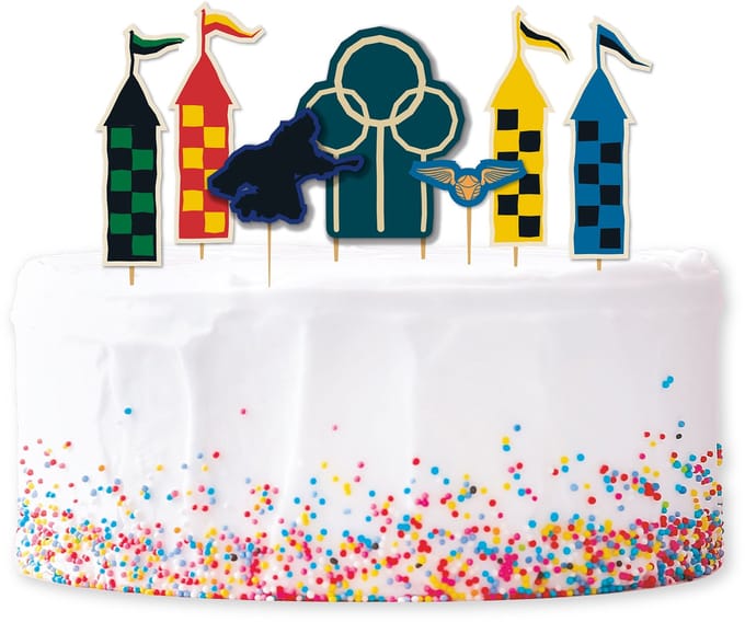 UNIQUE - Set van 7 Harry Potter taartdecoraties