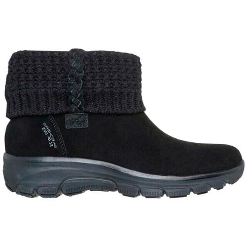 Skechers Hands Free Slip-Ins Easy Going dames boot - Zwart zwart - Maat 38
