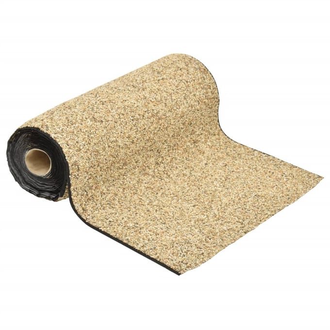 vidaXL - Grindfolie - 400x40 - cm - natuurlijk - zandkleurig