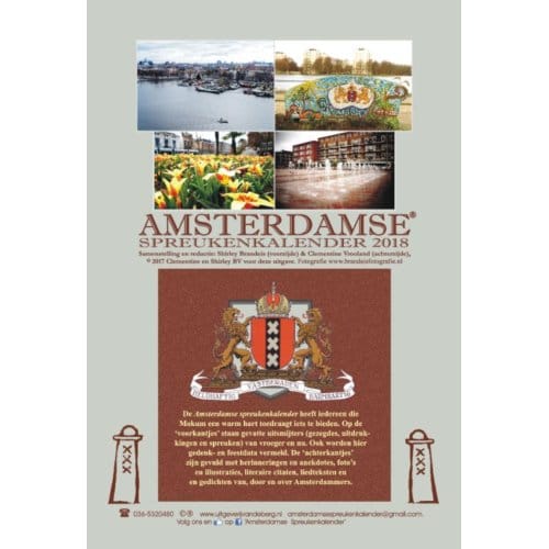Amsterdamse Spreukenkalender / 2018 - Shirley Brandeis