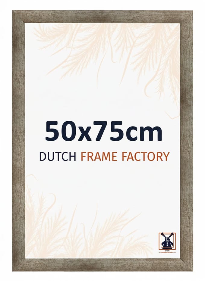 Fotolijst 50x75 cm - MDF - Metaal Vintage - Benno