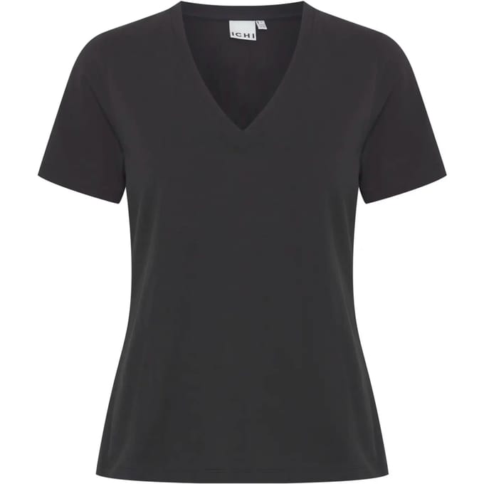 Dames-T-shirt met V-hals Ichi Ihpalmer