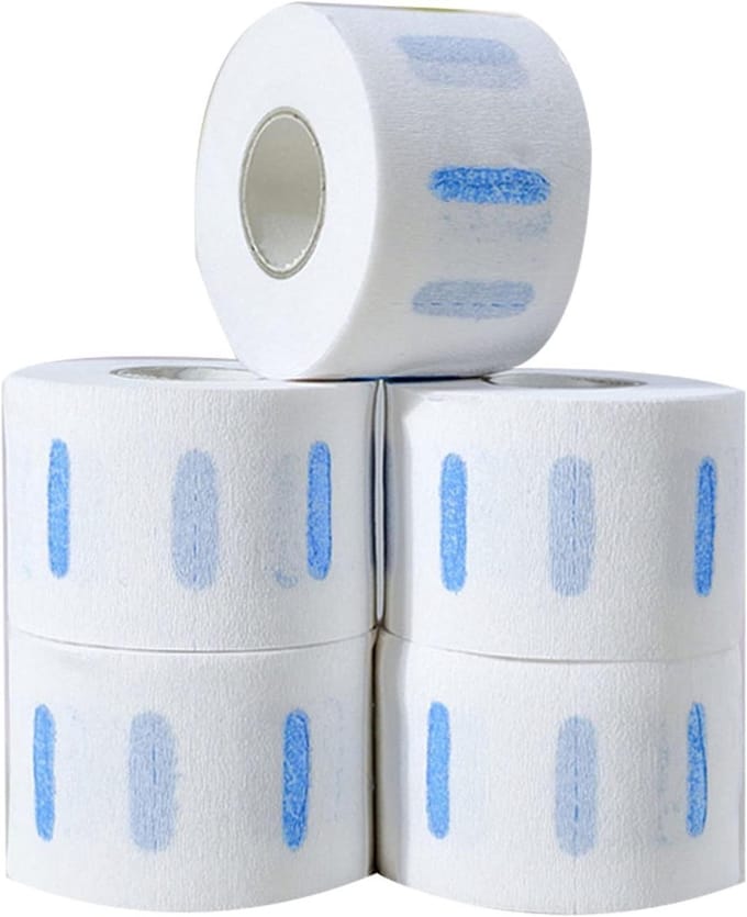 Nekstrips Kappers - Haarstrips - Haar Knippen - Scheurbestendig Ontwerp - 5 Rollen - Wit