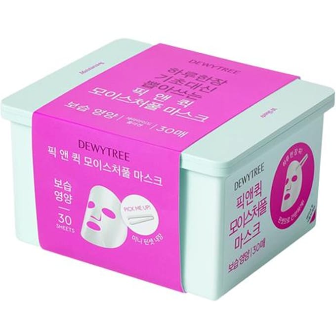 [DEWYTREE] Feuille de masque complet Pick and Quick Moisture 380 g 30EA purple