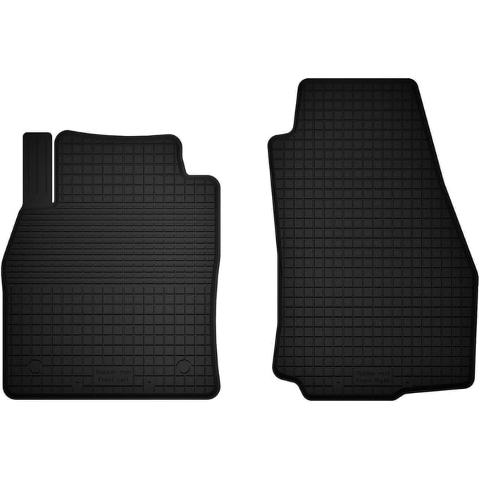 Wielganizator BasicProtect - Auto Rubbermatten - Volvo C70 II (2005-2013) - Antislip - Kleur Zwart