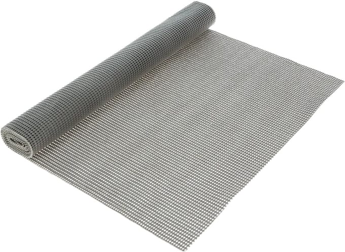 5Five Antislip mat - grijs - 50 x 150 cm - badmatten - onderlegger mat/kleed