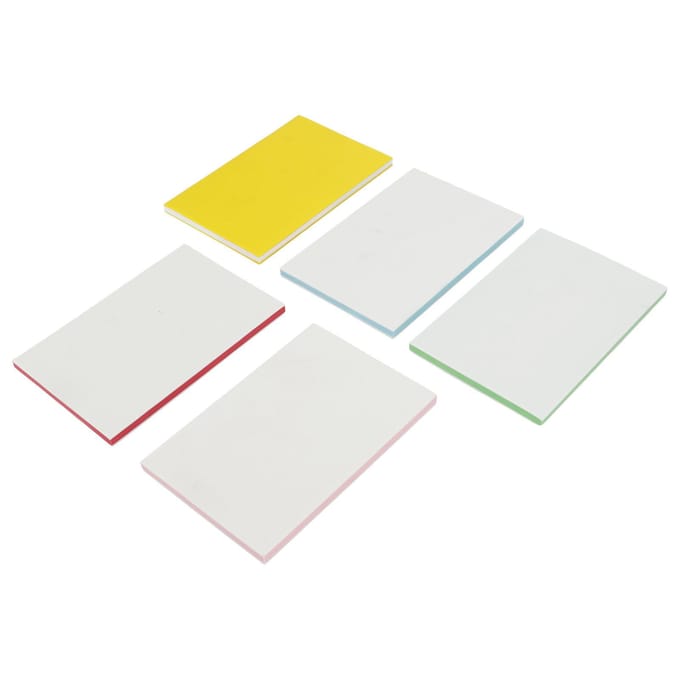 6 Pièces Bloc de Sculpture Caoutchouc Tétragone Coloré Sandwich Double Face DIY Bloc de Caoutchouc Tampon white