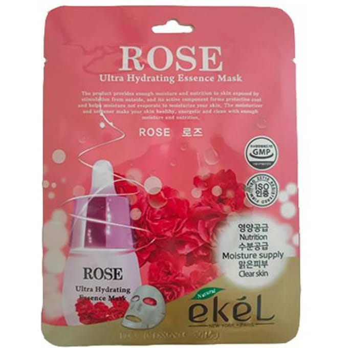 Ekel Mask Pack Rose(10ea) one pink