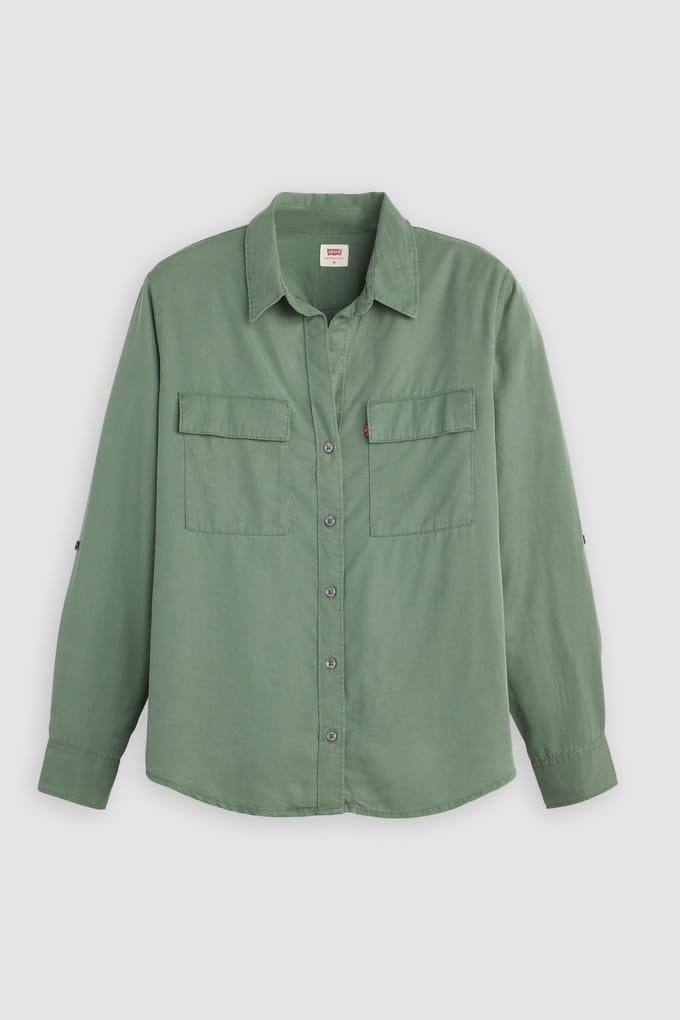 Levi's Doreen Utility Shirt Größe: XS | Longsleeves Outlet | Damen