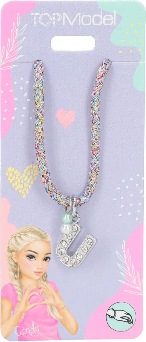 Depesche - TOPModel alfabet armband met de letter U
