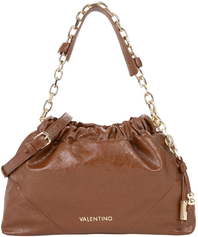 VALENTINO schoudertas Lumira Hobo Bag Cuoio bruine