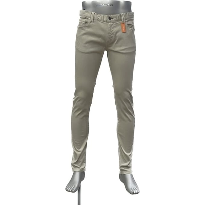 Alberto SUPERSLIM Superstretch Coloured Denim Light Grey   33-32